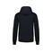 Sudadera capucha hombre K446. Color azul marino/gris fino.