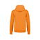 Sudadera capucha hombre K446. Color naranja/blanco.
