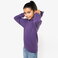 Sudadera capucha contrastada niño K453. .