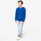 Sudadera capucha contrastada niño K453. .