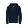 Sudadera capucha y cremallera niño K455. Color azul marino.