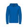 Sudadera capucha y cremallera niño K455. Color azul real claro.