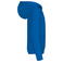 Sudadera capucha y cremallera niño K455. Color azul real claro.
