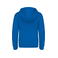 Sudadera capucha y cremallera niño K455. Color azul real claro.