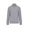 Sudadera cremallera hombre K456. Color gris oxford.