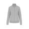 Sudadera cremallera mujer K457. Color gris oxford.