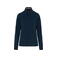 Sudadera cremallera mujer K457. Color azul marino.