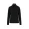Sudadera cremallera mujer K457. Color negro.