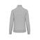 Sudadera cremallera mujer K457. Color gris oxford.