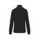 Sudadera cremallera mujer K457. Color negro.