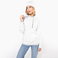Sudadera capucha contrastada mujer K465. .