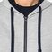 Sudadera capucha y cremallera mujer K467. .