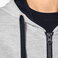 Sudadera capucha y cremallera mujer K467. .
