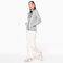 Sudadera capucha y cremallera mujer K467. .