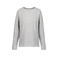 Sudadera amplia mujer K471. Color gris claro jaspeado.