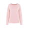 Sudadera amplia mujer K471. Color rosa pálido.
