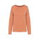 Sudadera amplia mujer K471. Color melocotón.