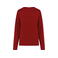 Sudadera amplia mujer K471. Color rojo hibisco.