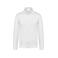 Sudadera cremallera hombre K472. Color blanco.