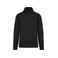 Sudadera cremallera hombre K472. Color negro.