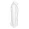 Sudadera cremallera hombre K472. Color blanco.