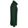 Sudadera cremallera hombre K472. Color verde bosque.
