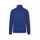 Sudadera cremallera hombre K472. Color azul real.