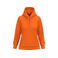 Sudadera capucha mujer K473. Color naranja.