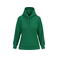 Sudadera capucha mujer K473. Color verde kelly.