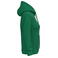Sudadera capucha mujer K473. Color verde kelly.