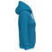 Sudadera capucha mujer K473. Color azul tropical.