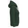 Sudadera capucha mujer K473. Color verde bosque.