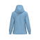 Sudadera capucha mujer K473. Color azul cielo.