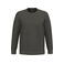 Sudadera unisex K474. Color verde oliva.