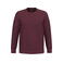 Sudadera unisex K474. Color vino.