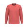 Sudadera unisex K474. Color coral verdadero.