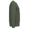 Sudadera unisex K474. Color verde alcaparra.