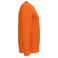 Sudadera unisex K474. Color naranja.