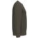 Sudadera unisex K474. Color caqui oscuro.