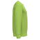 Sudadera unisex K474. Color lima.