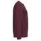 Sudadera unisex K474. Color vino.