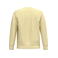 Sudadera unisex K474. Color amarillo pajizo.