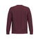 Sudadera unisex K474. Color vino.