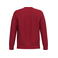 Sudadera unisex K474. Color rojo cereza.