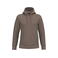 Sudadera capucha hombre K476. Color marrón moka.