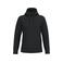 Sudadera capucha hombre K476. Color negro.