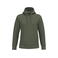 Sudadera capucha hombre K476. Color verde alcaparra.
