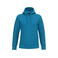 Sudadera capucha hombre K476. Color azul tropical.