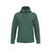 Sudadera capucha hombre K476. Color verde tierra.