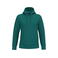 Sudadera capucha hombre K476. Color verde esmeralda.